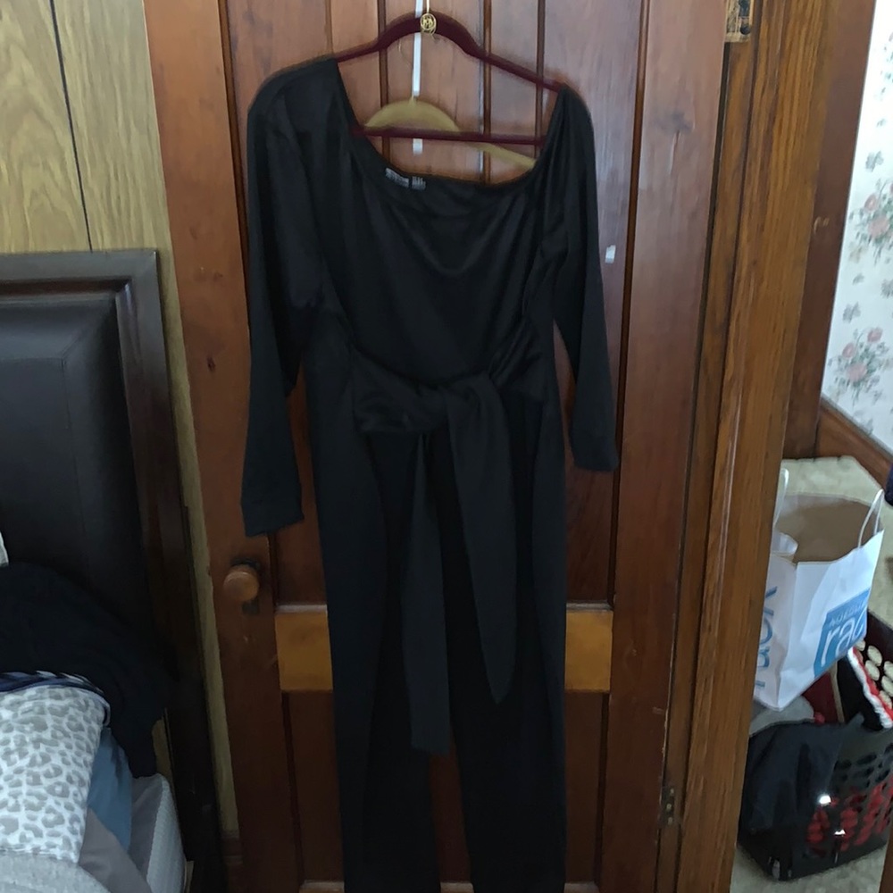 Sexy figure hugging PLT jumpsuit